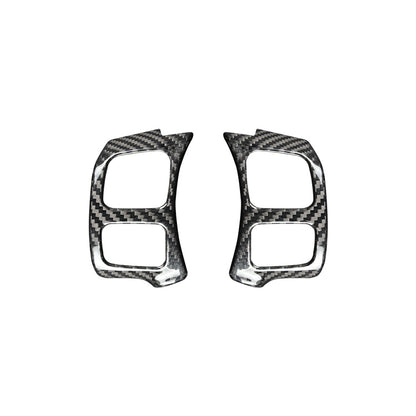 Carbon Fiber Steering Wheel Cover for Lexus (Model A: 2015-2019)
