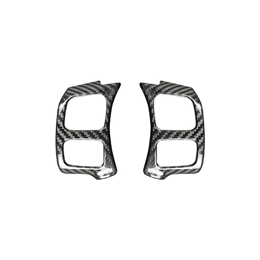 Carbon Fiber Steering Wheel Cover for Lexus (Model A: 2015-2019)