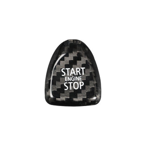 Apri immagine nella presentazione, Mini Carbon Fiber Start Stop Button (Model B: F-Series)
