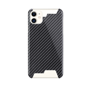 Open image in slideshow, T-Carbon Accessories Full Carbon Fiber Iphone Case (Iphone 11)
