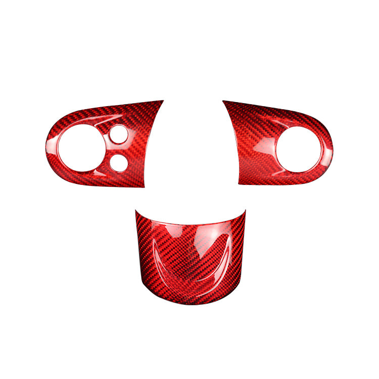 Carbon Fiber Steering Wheel Cover for Mini (Model A: 2006-2015)