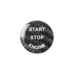 Apri immagine nella presentazione, BMW Carbon Fiber Start Stop Button (Model A)
