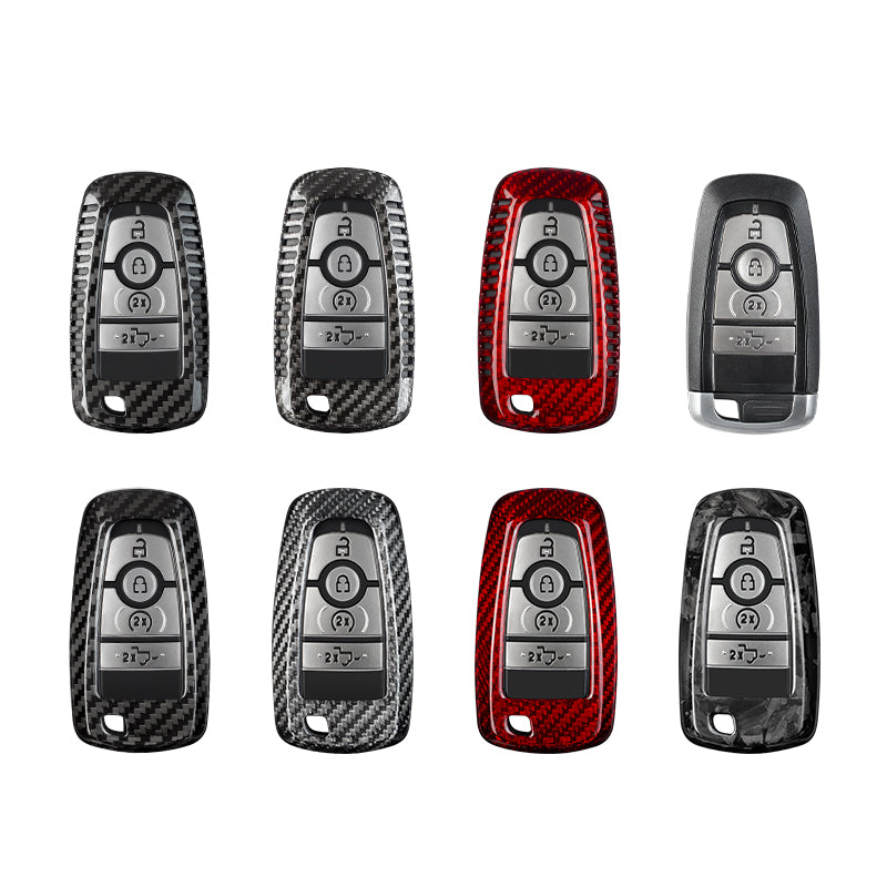 T-Carbon for Ford Carbon Fiber Key Fob Case (Model E) - T-Carbon Official Store