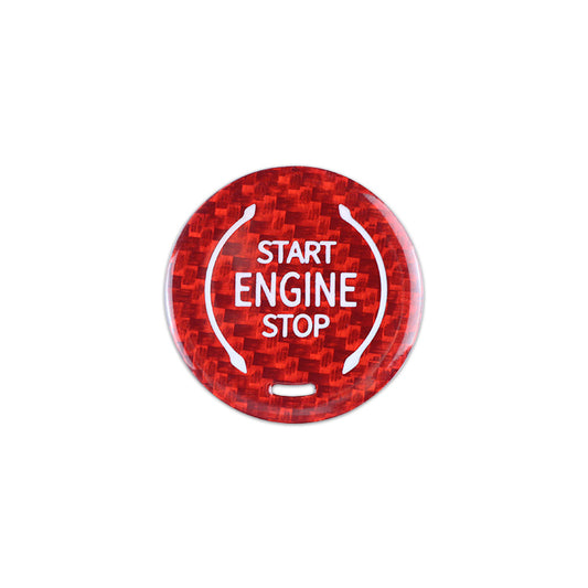 Carbon Fiber Start Stop Button for Chevrolet (Model D)