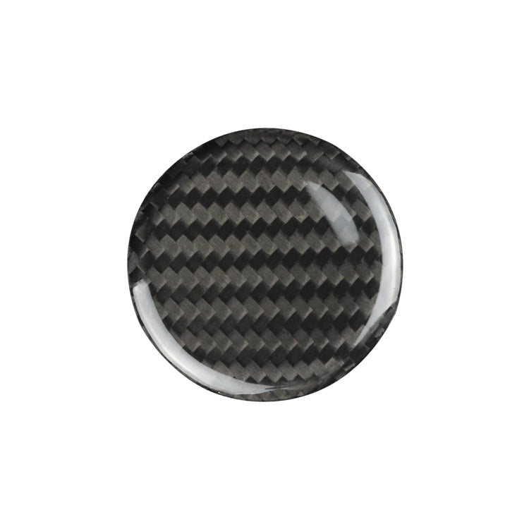 Carbon Fiber Central Console Button Cover for Cadillac (Model A) - T-Carbon Official Store