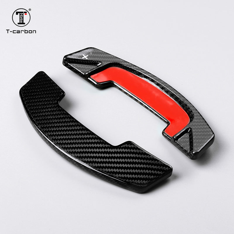 T-Carbon for Land Rover Range Rover Carbon Fiber Paddle Shifters (Model B: 2021-2022)