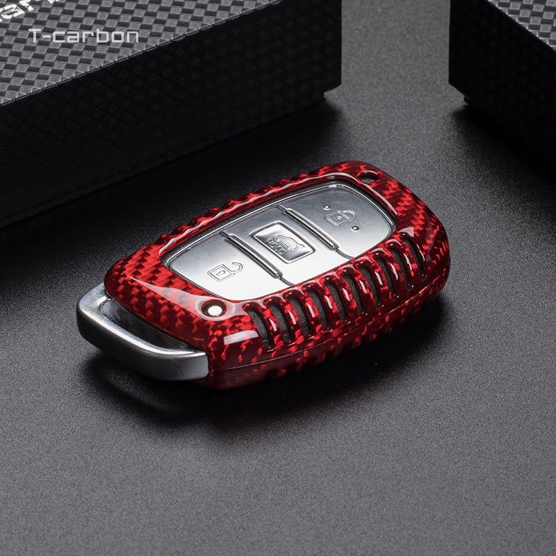 Hyundai Carbon Fiber Key Fob Case (Model A) - T-Carbon Official
