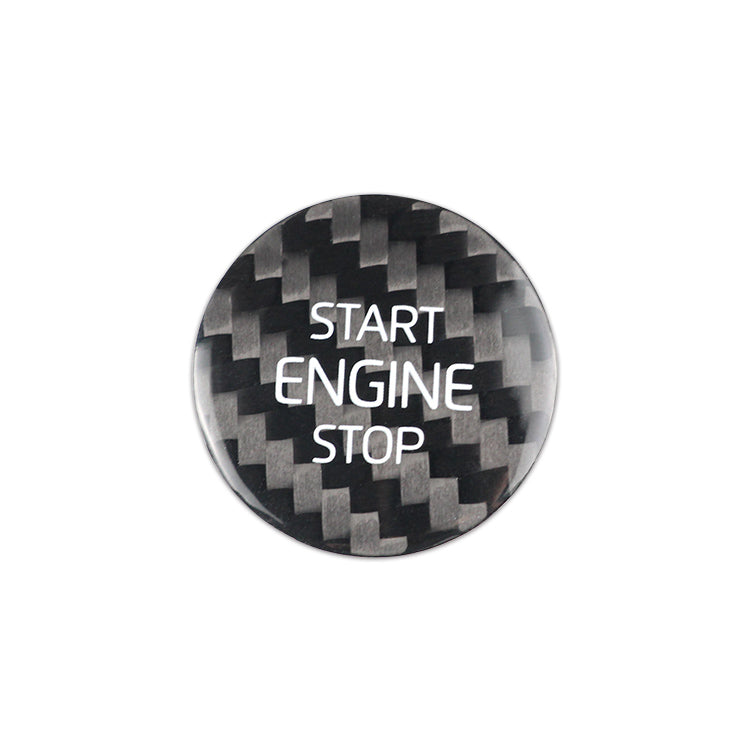 Carbon Fiber Start Stop Button for Volvo (Model B)