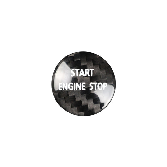 Carbon Fiber Start Stop Button for Land Rover Range Rover (Model A)