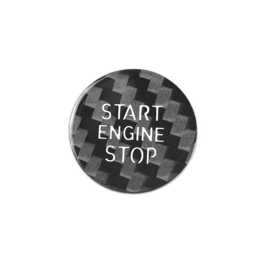 Carbon Fiber Start Stop Button for BMW (Model C)