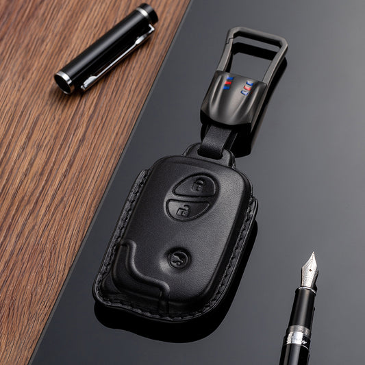 Leather Key Fob Cover for Lexus (Model A)