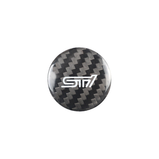 Carbon Fiber Start Stop Button for Subaru (Model B)
