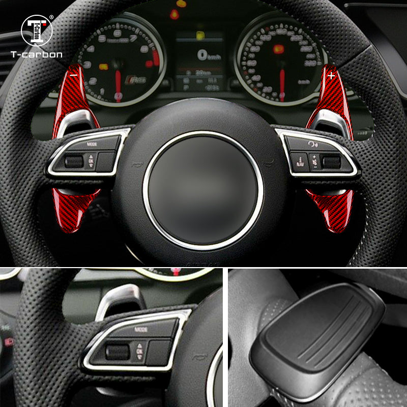 T-Carbon for Audi Carbon Fiber Paddle Shifters (Model C: 2014-2017) - T-Carbon Official Store