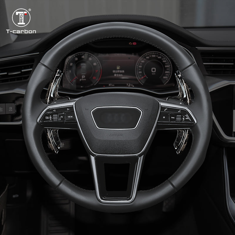 T-Carbon for Audi Carbon Fiber Paddle Shifters (Model F: 2019 onwards) - T-Carbon Official Store