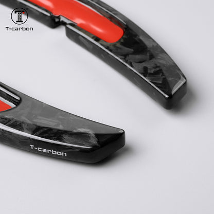 T-Carbon for Porsche Carbon Fiber Paddle Shifters (Model D: 2021 onwards)