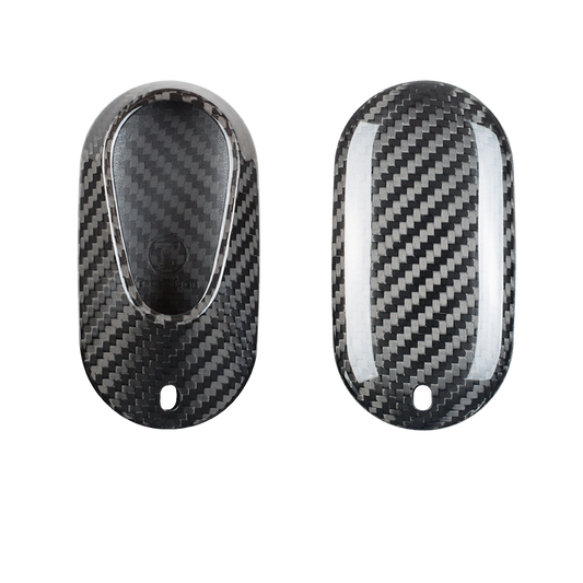 T-Carbon for Mercedes Benz Carbon Fiber Key Fob Case (Model D)