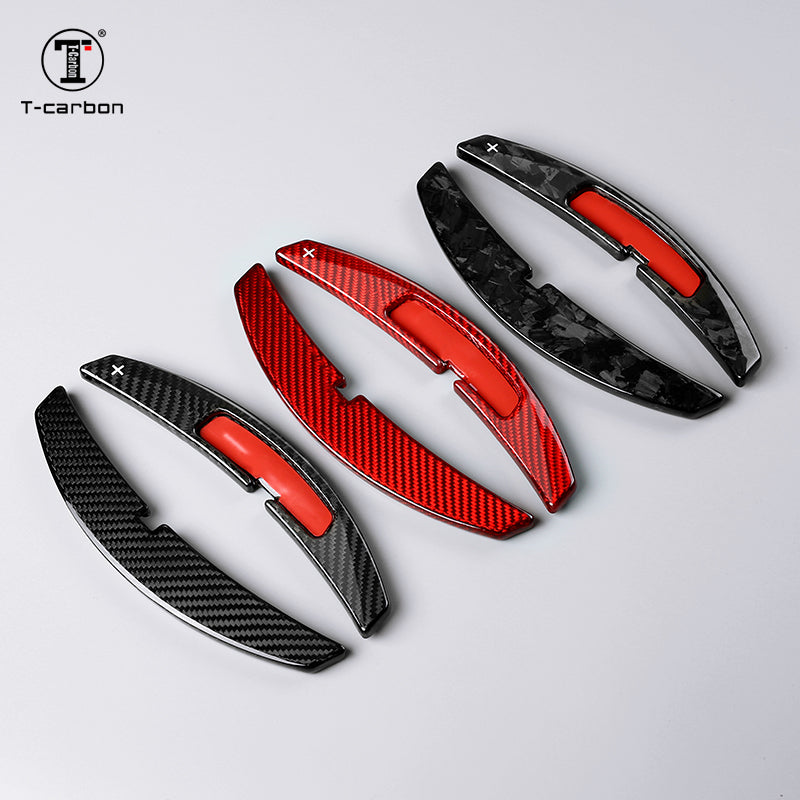T-Carbon for Porsche Carbon Fiber Paddle Shifters (Model D: 2021 onwards)