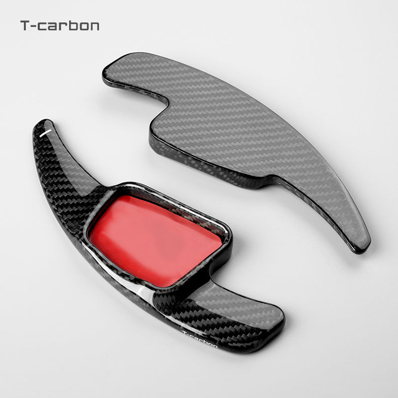 T-Carbon for Audi Carbon Fiber Paddle Shifters (Model D: 2016 onwards) - T-Carbon Official Store