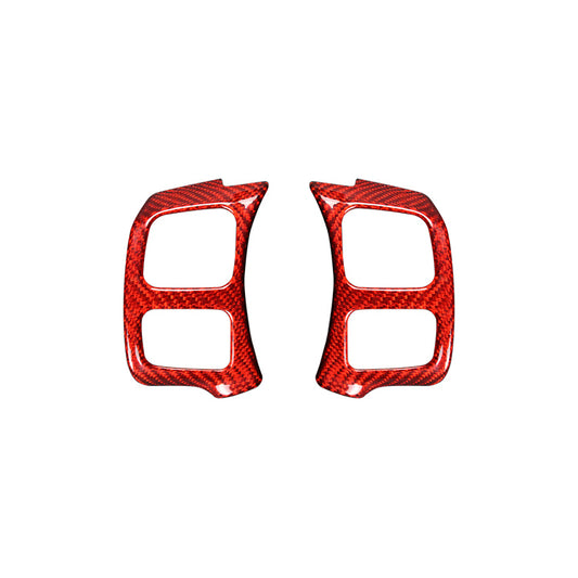 Carbon Fiber Steering Wheel Cover for Lexus (Model A: 2015-2019)