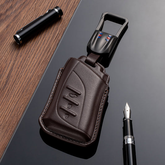 Leather Key Fob Cover for Lexus (Model D) - T-Carbon Official Store
