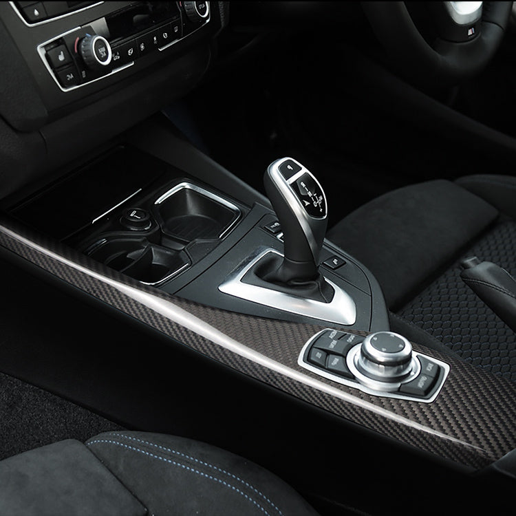 Carbon Fiber Central Console Cover for BMW (Model A)