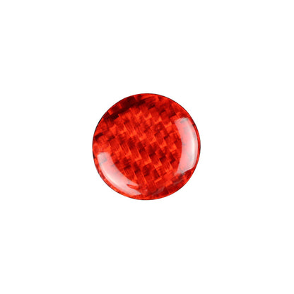 Carbon Fiber Central Console Button Cover for Cadillac (Model A)