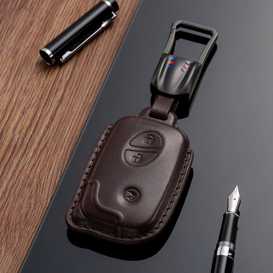Leather Key Fob Cover for Lexus (Model A)