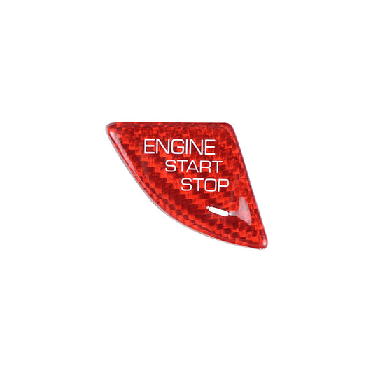 Carbon Fiber Start Stop Button for Cadillac (Model A)