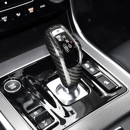 Carbon Fiber Gear Selector Cover for Jaguar (Model B)