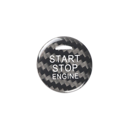 Carbon Fiber Start Stop Button for Mitsubishi (Model A)