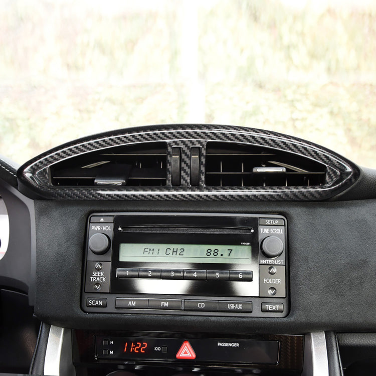 Subaru Carbon Fiber Central AC Vents Cover (Model A)