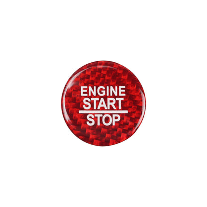 Carbon Fiber Start Stop Button for Dodge (Model A)