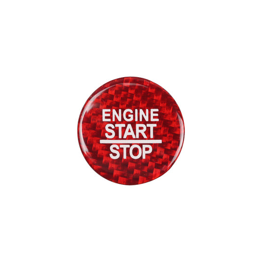 Carbon Fiber Start Stop Button for Dodge (Model A)