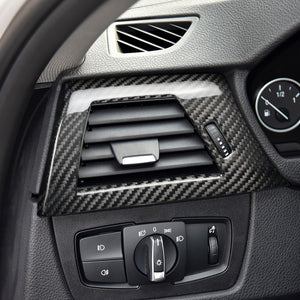 Öppna bild i bildspelet, BMW Carbon Fiber Front AC Vents Cover (Model B: 3 Series/F30, 4 Series/F32)
