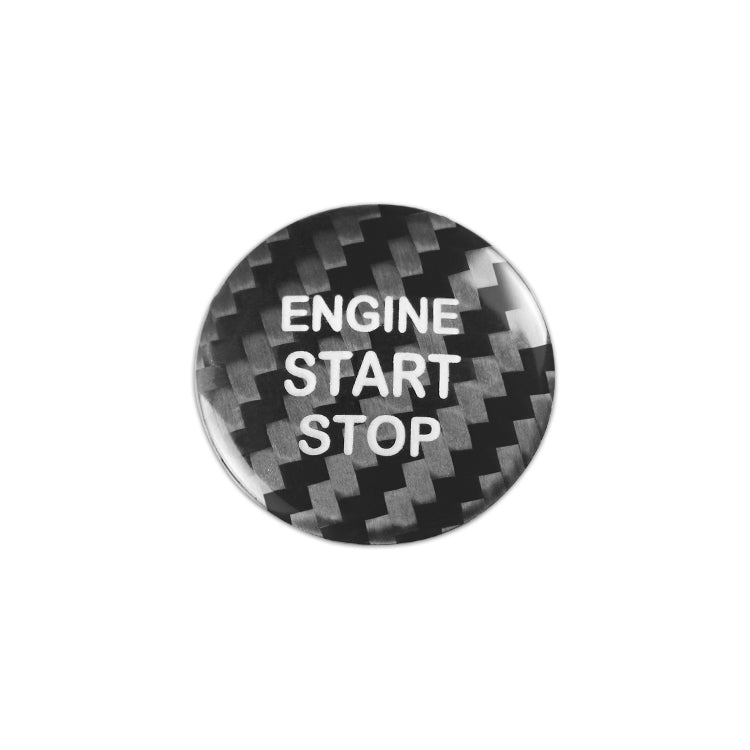 Carbon Fiber Start Stop Button for Toyota (Model A)