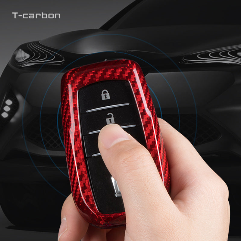 Toyota Carbon Fiber Key Fob Case (Model B) - T-Carbon Official
