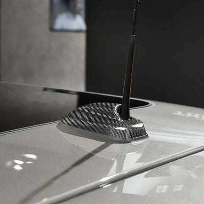 Carbon Fiber Roof Antenna Cover for Mini (Model C: F-Series)