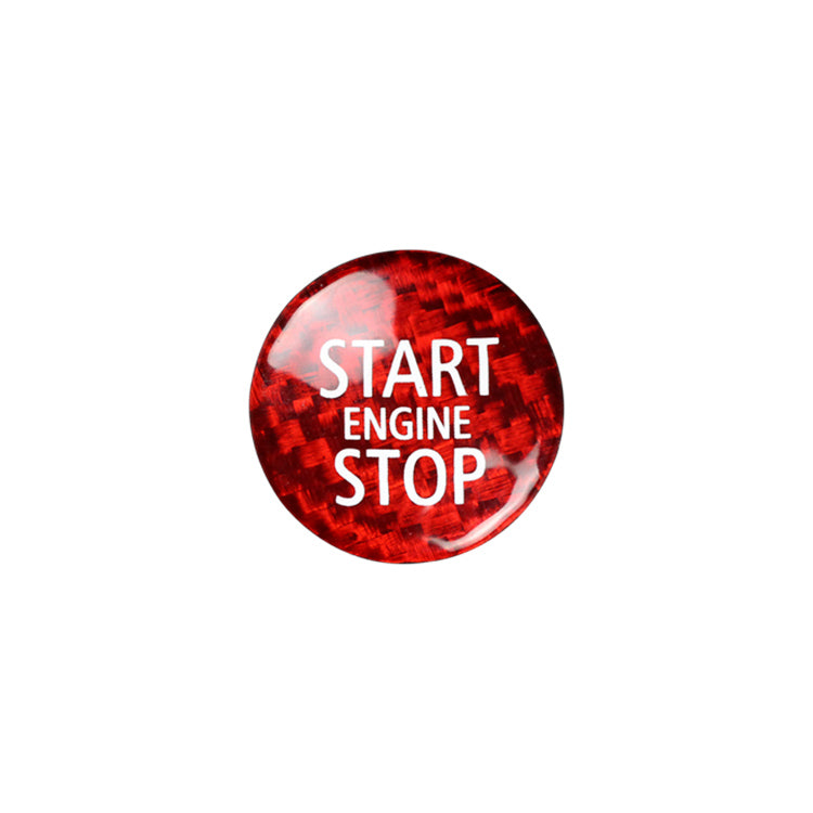 Carbon Fiber Start Stop Button for Mini (Model A: R-Series)
