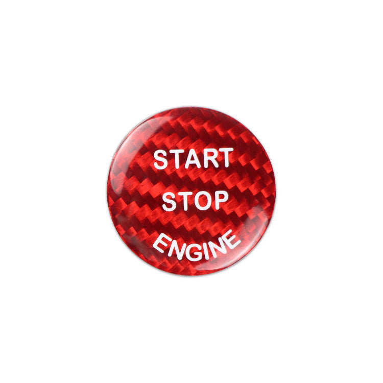 Carbon Fiber Start Stop Button for BMW (Model A)