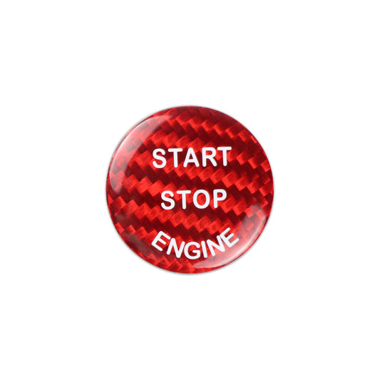 Carbon Fiber Start Stop Button for BMW (Model A)