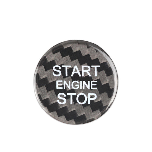Carbon Fiber Start Stop Button for Audi (Model A)