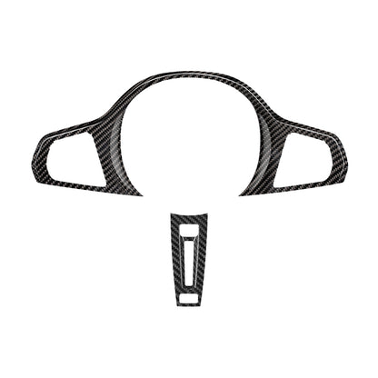 T-Carbon for BMW Carbon Fiber Steering Wheel Cover (Model E: 2022-2023)