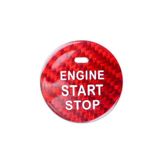 Carbon Fiber Start Stop Button for Subaru (Model A)