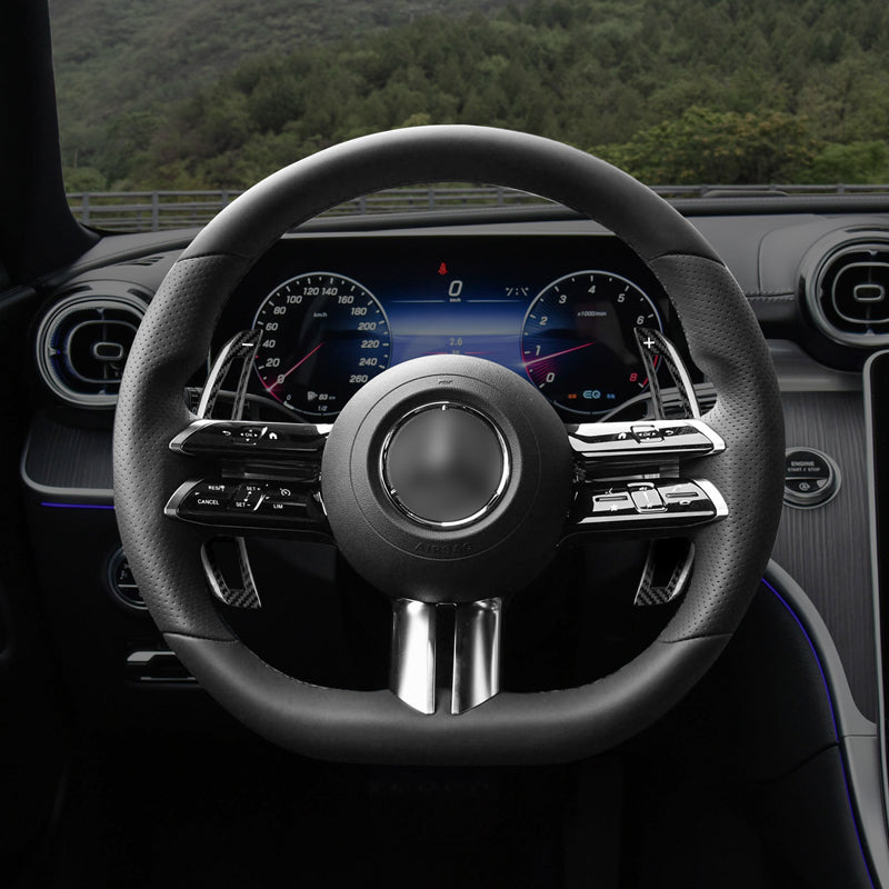 T-Carbon for Mercedes Benz AMG Carbon Fiber Paddle Shifters Replacement (Model B: 2022 onwards)