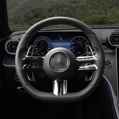 T-Carbon for Mercedes Benz AMG Carbon Fiber Paddle Shifters Replacement (Model B: 2022 onwards)