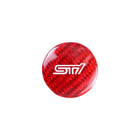 Carbon Fiber Start Stop Button for Subaru (Model B)