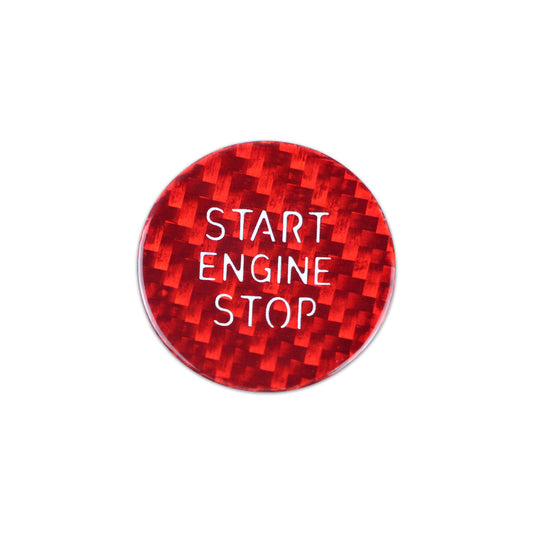 Carbon Fiber Start Stop Button for BMW (Model C)