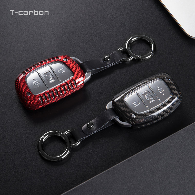 Hyundai Carbon Fiber Key Fob Case (Model A) - T-Carbon Official