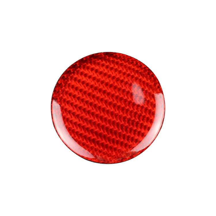 Carbon Fiber Central Console Button Cover for Cadillac (Model A) - T-Carbon Official Store