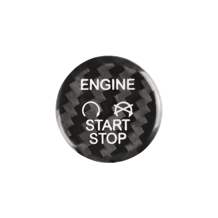 Carbon Fiber Start Stop Button for Ford (Model A)